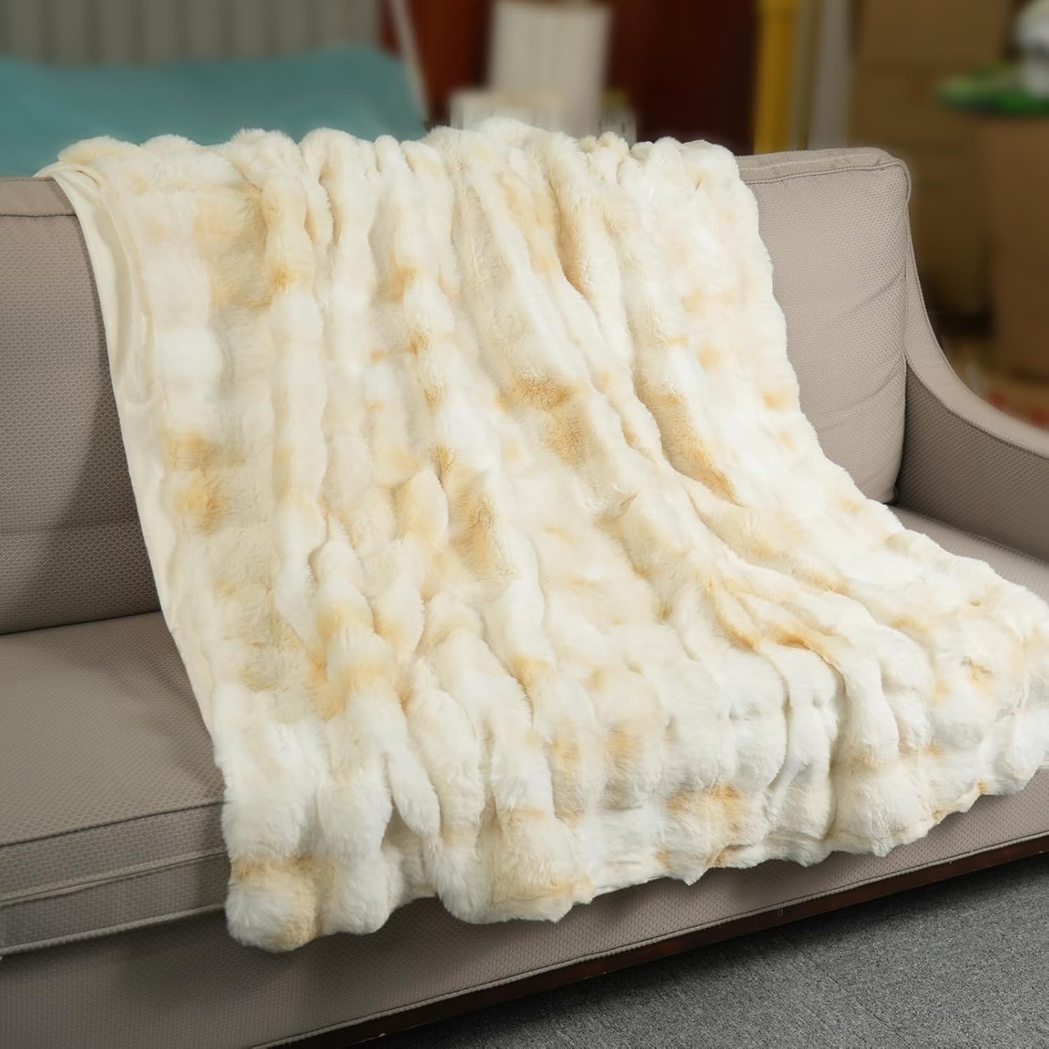 Beige Dreams Blanket