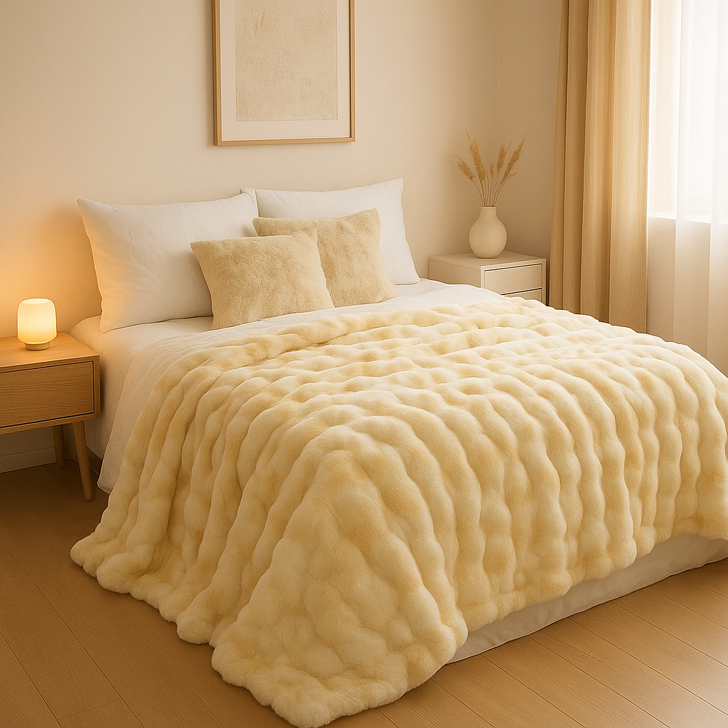 Beige Dreams Blanket